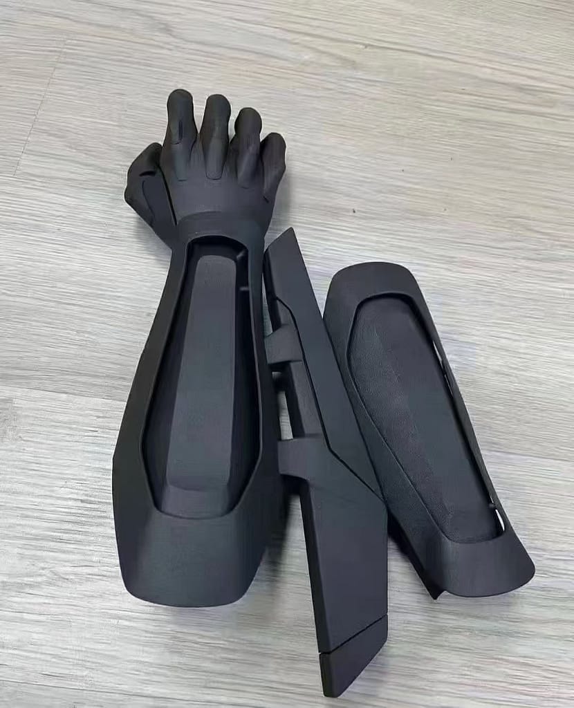 Rapid prototype parts prepared for engineering evaluation
